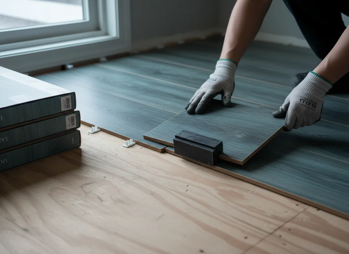 Luxury Vinyl Plank Installation company in Frenchville, ME